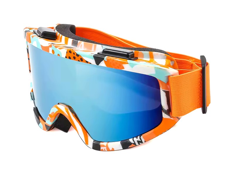 Gafas de Esquí Antivaho Montura Grande – Lentes de Colores · Ámbar