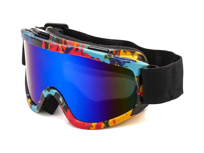 Gafas de Esquí Antivaho Montura Grande – Lentes de Colores · Aurora